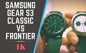 Image result for Gear S3 Classic vs Frontier