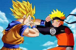 Image result for Goku vs Naruto Full Power