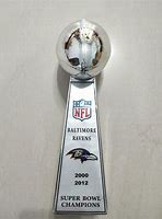Image result for Ravens Lombardi Trophies