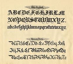 Image result for Medieval Calligraphy Letters