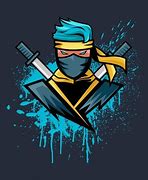 Image result for Ninja Fortnite Golden Logo