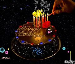 Image result for Animated Happy Birthday Beautiful Cake