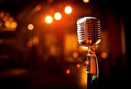 Image result for Karaoke Machine with Microphone Stand