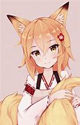 Image result for Cute Anime White Fox