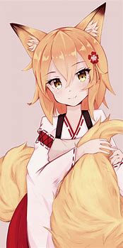 Image result for Anime Fox Girl Drawing