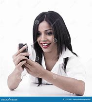 Image result for Girl with Apple Phone