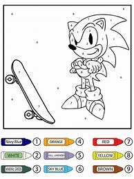 Image result for Sonic Boom Color by Number