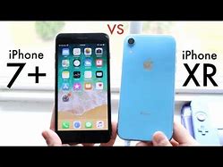 Image result for iPhone XR vs 7 Plus Size