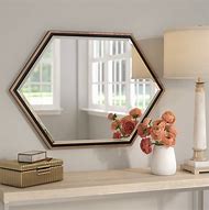 Image result for Contemporary Metal Wall Art Mirrors