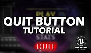 Image result for Quit Game Button