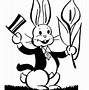Image result for Easter Bunny Clip Art Black and White