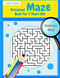 Image result for Maze Books for 4 Year Olds