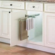 Image result for Plastic Inside Cabinet Door Dish Towel Holder
