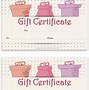 Image result for Free Birthday Gift Certificate Template Word