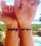 Image result for Matching Wrist Tattoos