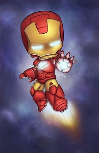 Image result for Iron Man Cute Cartoon