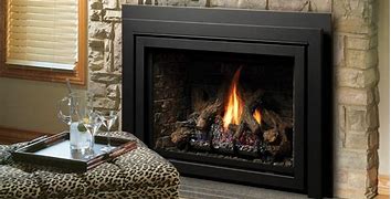 Image result for Gas Inserts for Existing Fireplaces