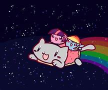 Image result for Nyan Cat Sky