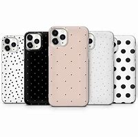 Image result for iPhone 11 Clear Polka Dot Case