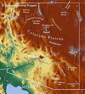 Image result for Blank Arizona Map