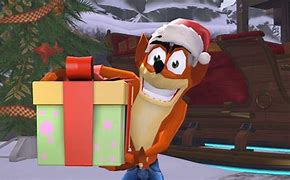 Image result for Crash Bandicoot Christmas
