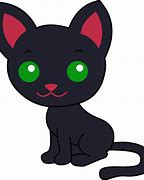 Image result for Black Kitty Cat Clip Art