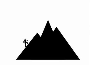 Image result for Mountain Climbing Silhouette Clip Art