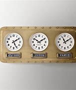 Image result for Digital Credit Card World Time Zone Clock Vintage