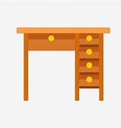 Image result for Wood Desk Vector Art