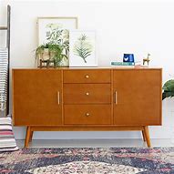 Image result for Mid Century Modern TV Console