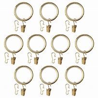 Image result for Curtain Rings and Hooks