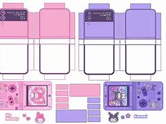 Image result for My Melody Flip Phone Papercraft