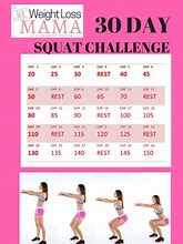 Image result for 1 Month Squat Challenge