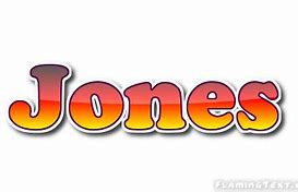 Image result for Jones Name