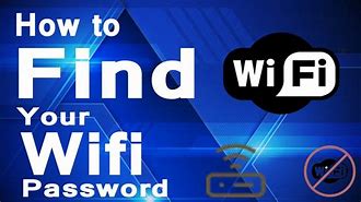 Image result for How to Find Your Wifi Password