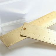Image result for Solid Brass Ruler