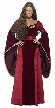 Image result for Medieval Queen Costume