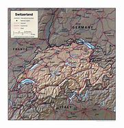 Image result for Political Map of Switzerland