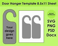 Image result for Door Hanger Template