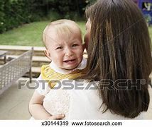 Image result for Crying Mother Carrying a Child