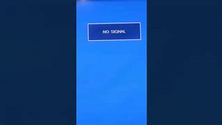 Image result for No Signal TV Screen Blue