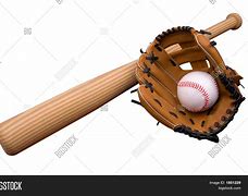 Image result for Baseball Bat Ball Glove