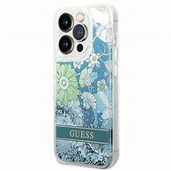 Image result for Floral Liquid Glitter Guess iPhone Case