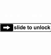 Image result for Slide to Unlock PNG