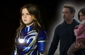 Image result for Iron Man Hugging His Daughter