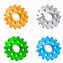 Image result for Gear Vector Rounded