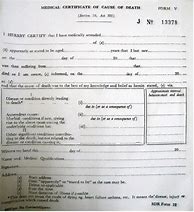 Image result for Ghana Death Certificate