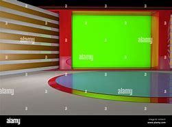 Image result for Green Screen TV Set