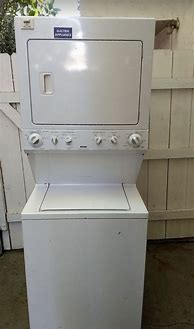 Image result for Stackable Kenmore Washer and Dryer