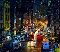 Image result for Manhattan Street Night